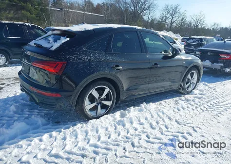 2022 Audi Q5 Sportback Premium Plus 45 Tfsi S Line Quattro S Tronic from USA, damaged, VIN WA15AAFY9N2002566